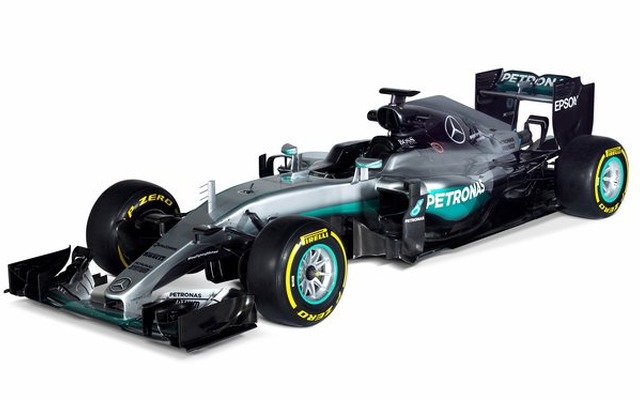 メルセデスの2016F1マシン『W07 Hybrid』