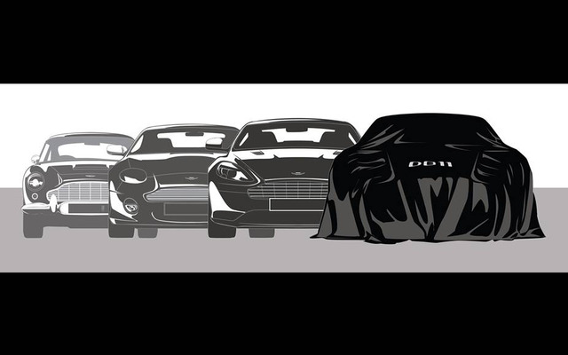 アストンマーティン DB11 の予告イメージ
