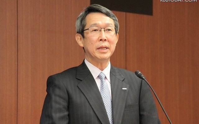 記者説明会に登壇したNTTドコモ 取締役常務執行役員の大松澤清博氏