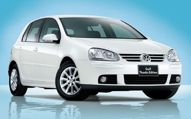 VW ゴルフ に初売り限定車---ありがとう