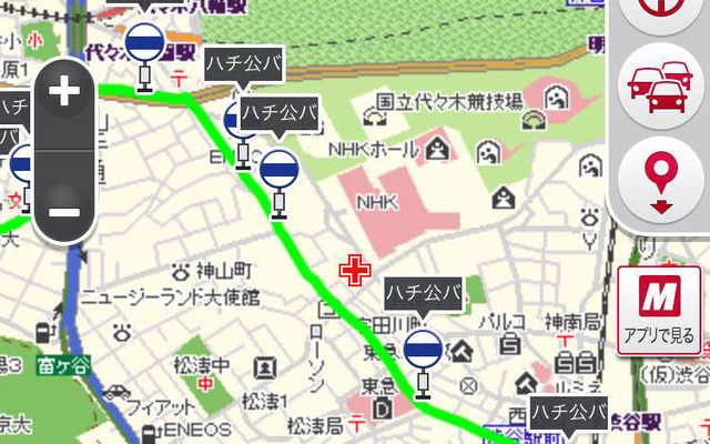 MapFan イメージ画面