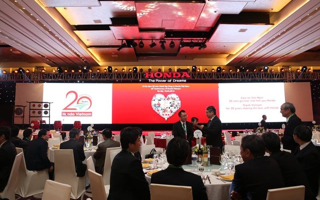 ホンダベトナムの設立20周年記念式典