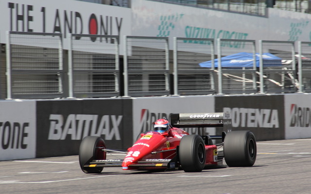 松田次生がフェラーリ『F187』をドライブ