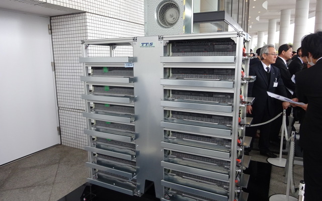 蓄電システムのHV使用済み電池（トヨタタービンアンドシステム）