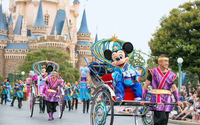 東京ディズニーランド「七夕グリーティング」