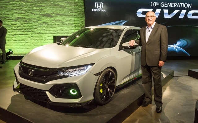 ホンダ シビック ハッチバック 次期型のプロトタイプ（ニューヨークモーターショー16）