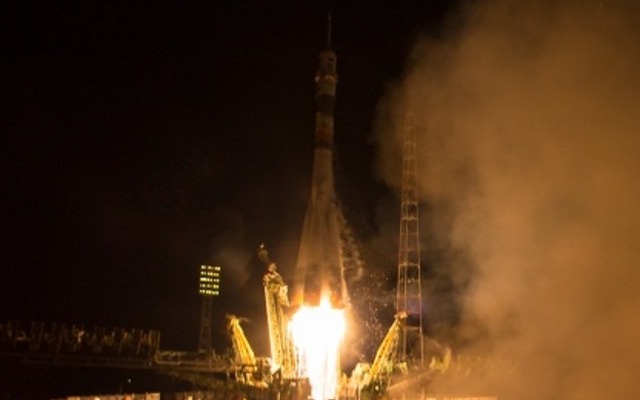 ソユーズ宇宙船（46S）打ち上げ
