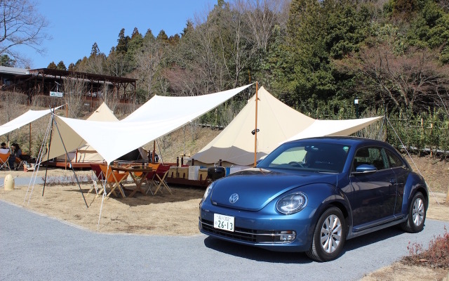 ツインリンクもてぎに「森と星空のキャンプヴィレッジ」オープン。気軽に来れるのはアウトドアファンのみならず、ビギナーにも親しみやすい施設だ。