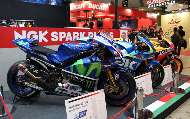 NGKブース（東京モーターサイクルショー16）