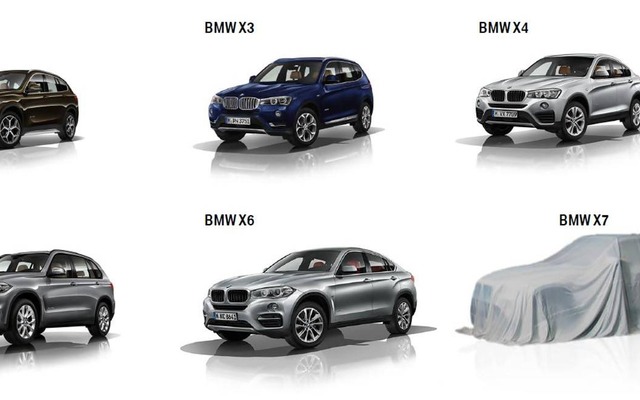 BMWが配信したX7の予告イメージ