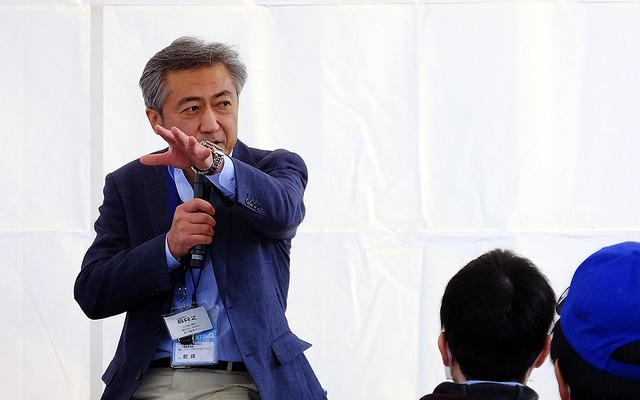 3月27日のスバルファンミーティングでは、スバルBRZ開発責任者・乾保氏とモータージャーナリスト・河口まなぶ氏によるトークセッションも行われた（栃木県佐野市・スバル研究実験センター）