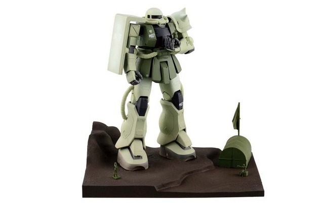「一番くじ MS-06 ザクII」4月中旬発売！ジオラマフィギュアや日常生活で使える「ザク」アイテムが当たる