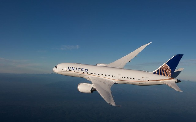 ユナイテッド航空のボーイング787ドリームライナー