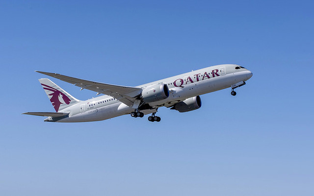 カタール航空のボーイング787