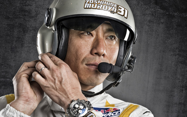 エアレースパイロットの室屋選手。