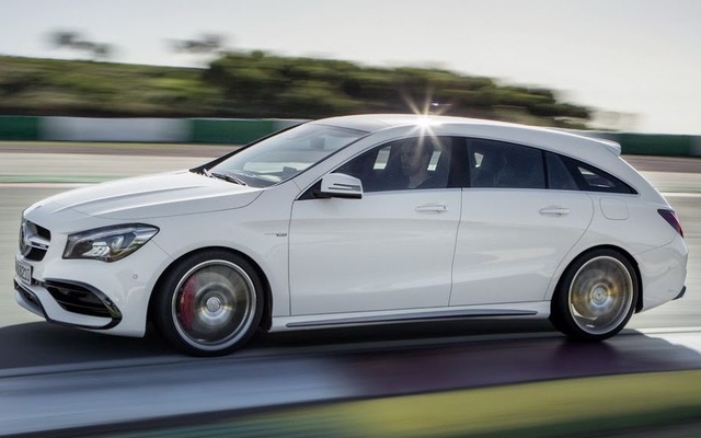 改良新型メルセデスAMG CLA 45 4MATICシューティングブレーク