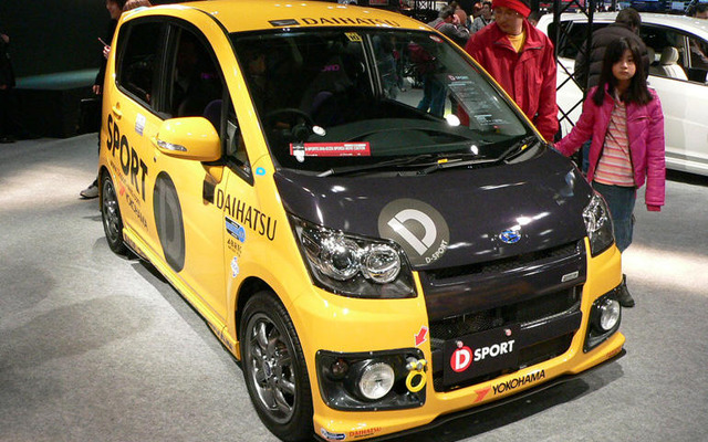 【東京オートサロン07】D-SPORTS  ムーヴ、ポジションは硬派