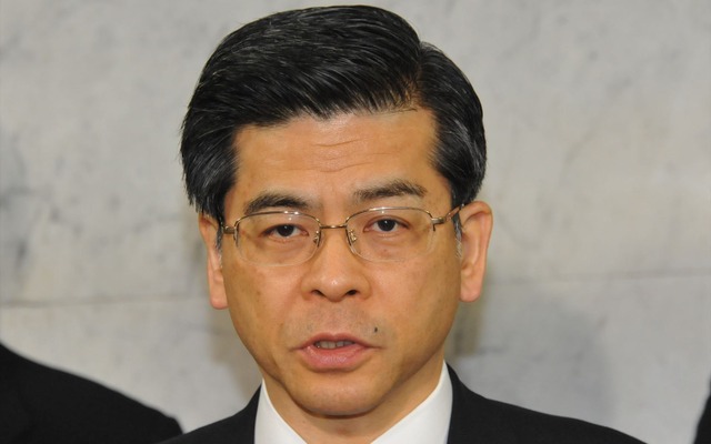 石井啓一国交相（8日・永田町）