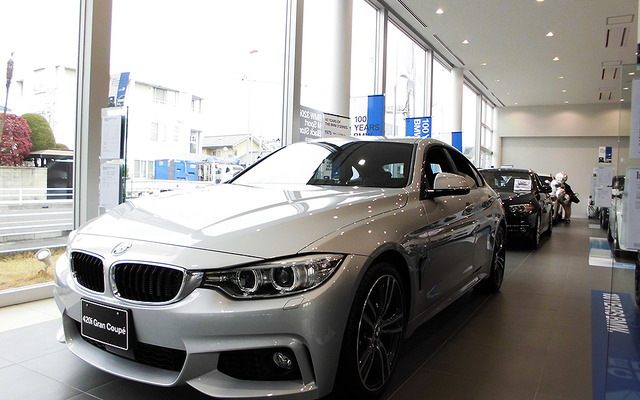 BMW M 認定拠点のセントラル自動車「Central BMW 浦和営業所」（4月9日）