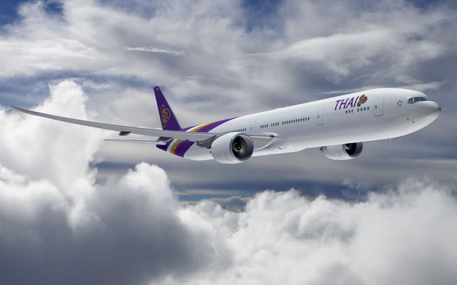 タイ国際航空の777