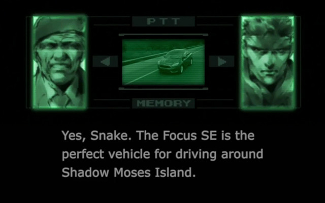 米フォードが『METAL GEAR SOLID』なCM公開―初代声優のスネークが帰還！