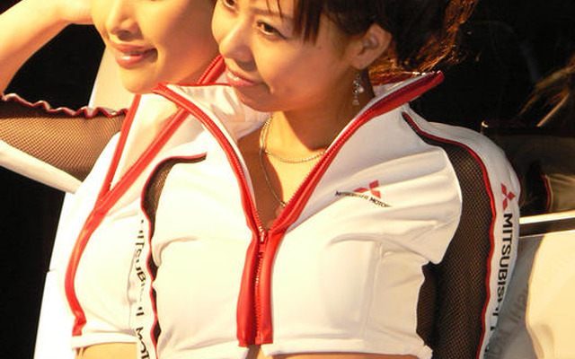 【東京オートサロン07】コンパニオン写真蔵…その44、三菱 続