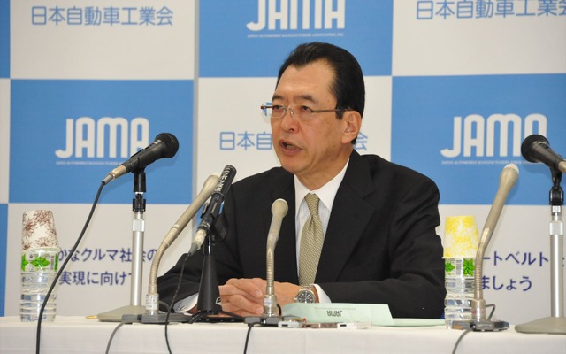 日本自動車工業会・池文彦会長