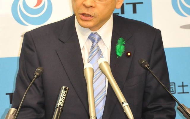 石井啓一国土交通相（19日・霞が関）