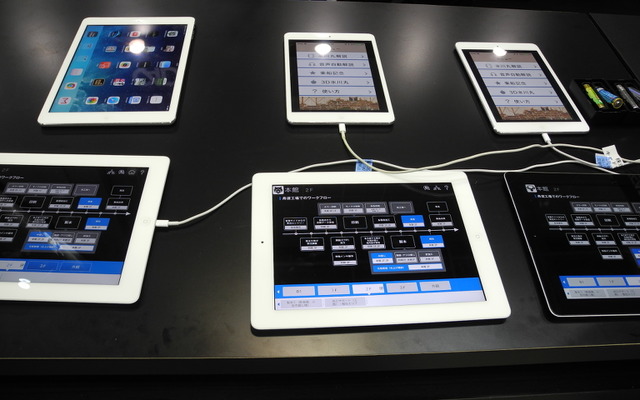タブレットを活用したキャドセンターの「アテンダーNAVI」