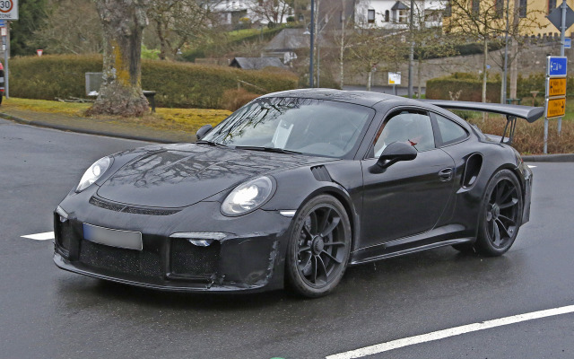 ポルシェ 911 GT3 RS4.2 スクープ写真