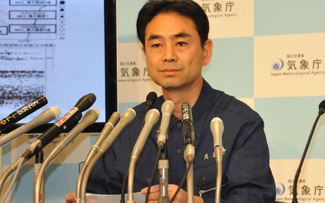 気象庁　青木元地震津波監視課長（24日・気象庁）