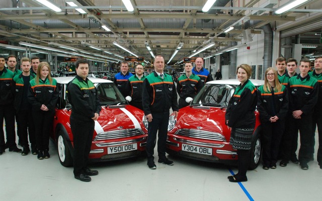 MINIの英国オックスフォード工場