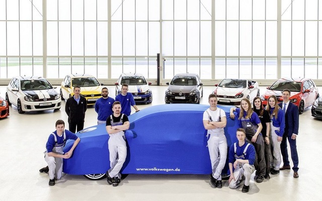 VWゴルフGTIのワンオフカスタマイズの予告イメージ