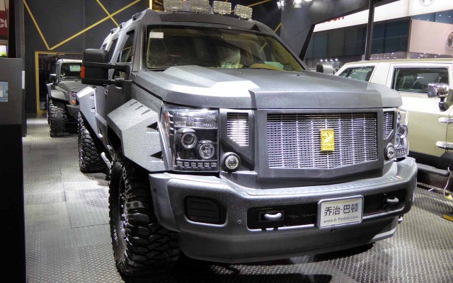 「ジョージ・パットン」の名前を冠した迫力たっぷりの“スーパーSUV”