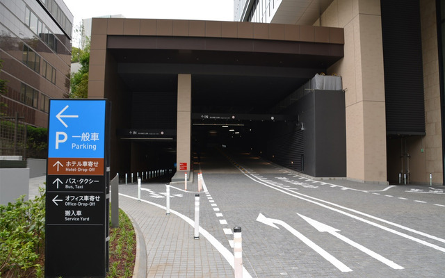 駐車場入口