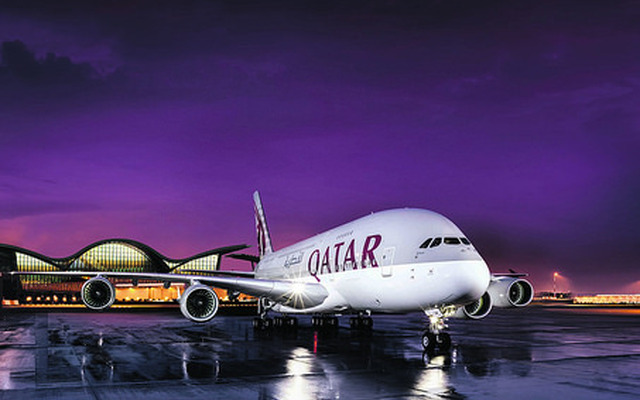 カタール航空のエアバスA380型機