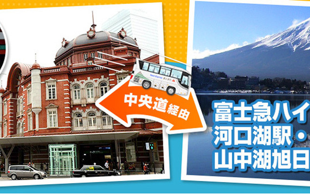 富士急行バス 東京駅～富士五湖・富士急ハイランド線