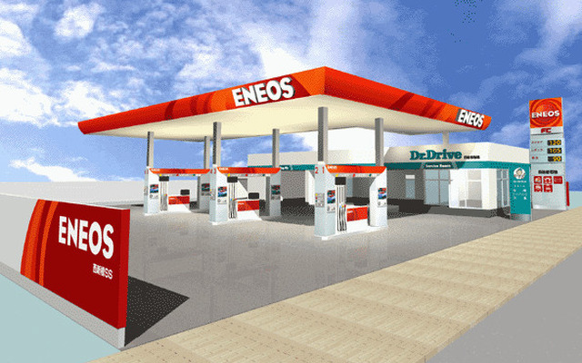 日石三菱のSS、ガソリン改質式燃料電池を導入