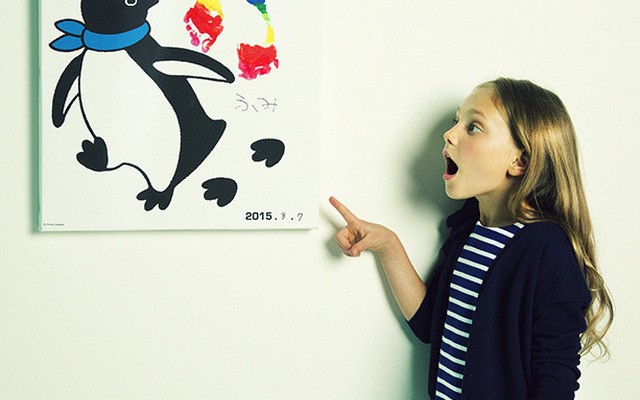 「一緒に歩こうペンギン足跡アート」（1万5,000円）