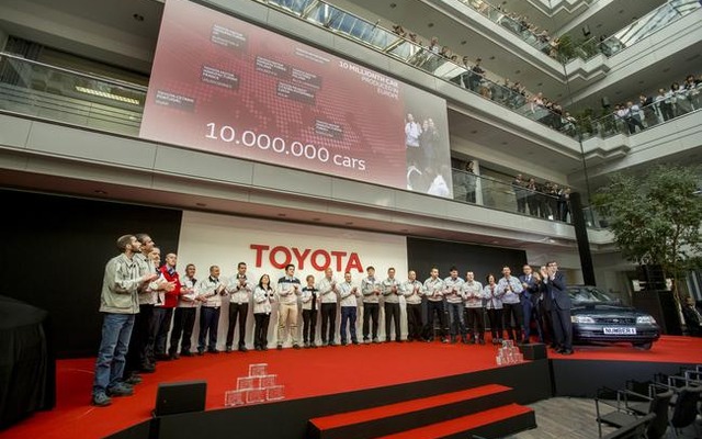 トヨタの欧州累計生産が1000万台に到達