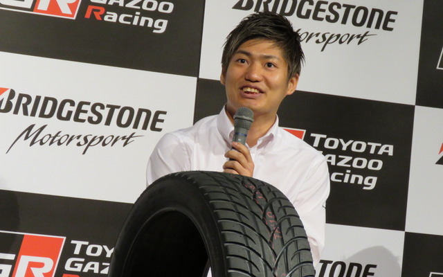 ブリヂストンとともにニュル24時間に参戦する、トヨタGAZOOレーシングの大嶋和也。
