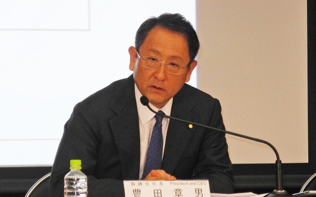 トヨタ自動車の豊田章男社長