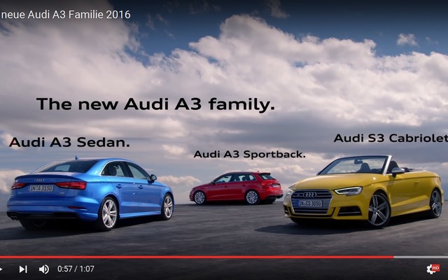 アウディ A3 改良新型
