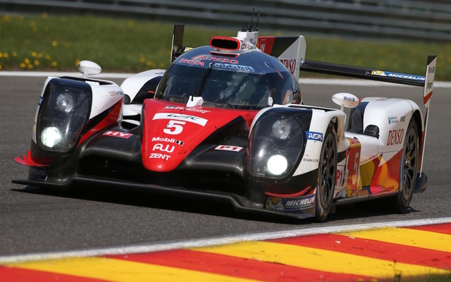 トヨタの今季型LMP1-Hクラス参戦マシン「TS050 HYBRID」。