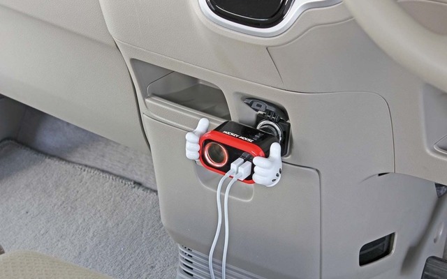 ［写真1］ ナポレックス『イルミソケットD1 USB 2.4A　＜ミッキー＞』