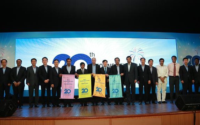 ヒュンダイのインド進出20周年記念式典