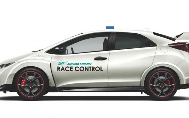新型シビック タイプR マーシャルカー