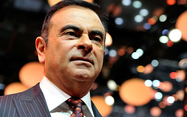 日産自動車 カルロス・ゴーン社長