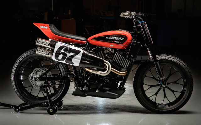 ハーレーの新型フラットトラックレーサー『XG750R』。
