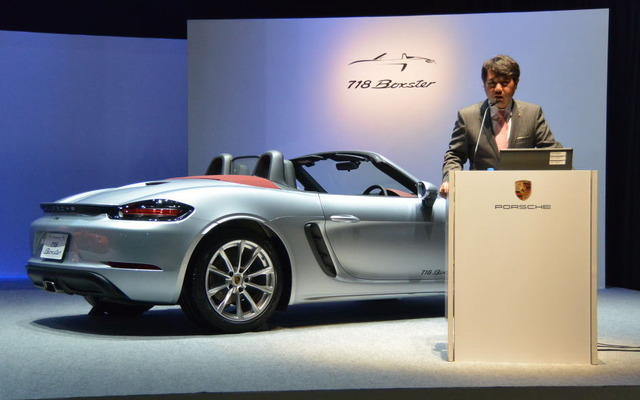 718ボクスターとポルシェ ジャパン 広報室 木内洋治 氏